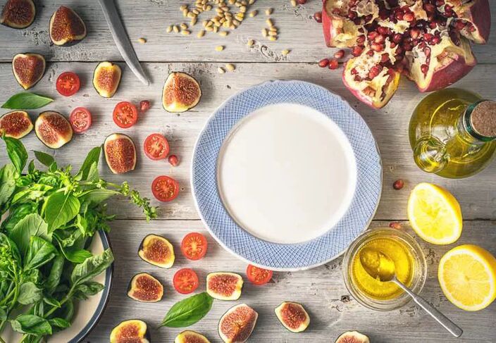 o que você pode comer com uma dieta mediterrânea